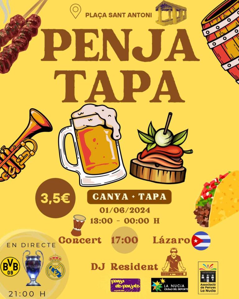 Tapas, øl og Champions League-finale lørdag 1. juni