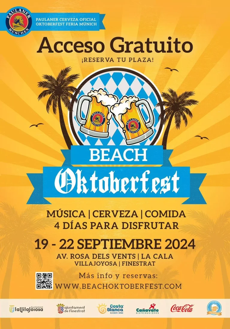 Øl-festival i Villajoyosa 19. til 22. september