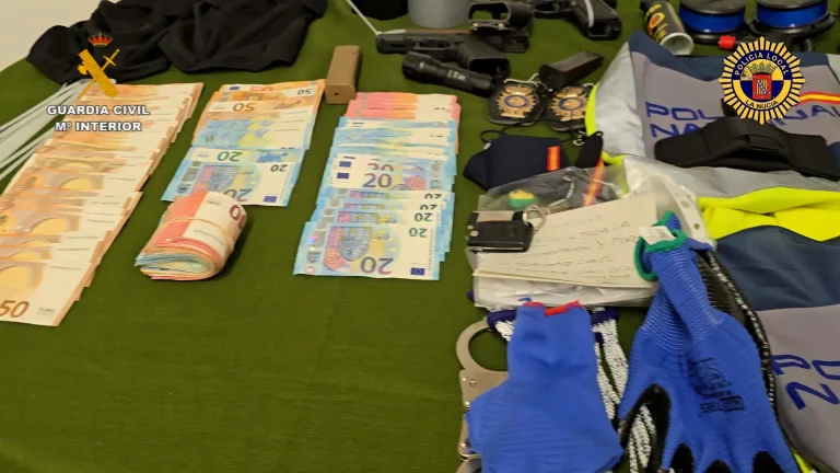 Utkledd som politi ranet man folk på Costa Blanca