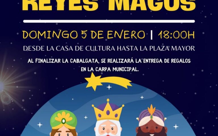 Prosesjon med de tre vise menn i Alfaz del Pi søndag 5.