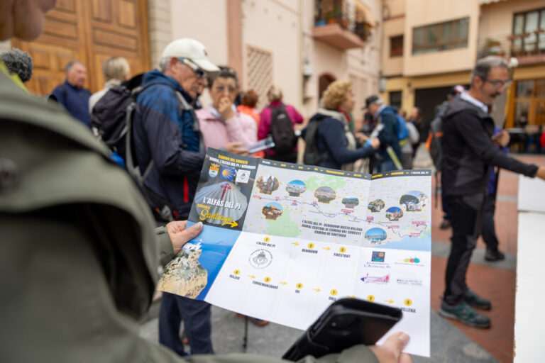 Åpnet vandrestien fra Alfaz del Pi til Santiago de Compostela