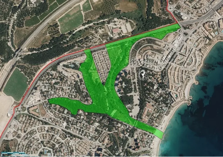 Nye boliger på Orihuela Costa vil bli oversvømmet