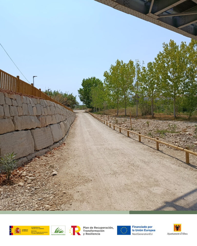 Oppgraderer naturområdet rundt Algar-elven i Altea