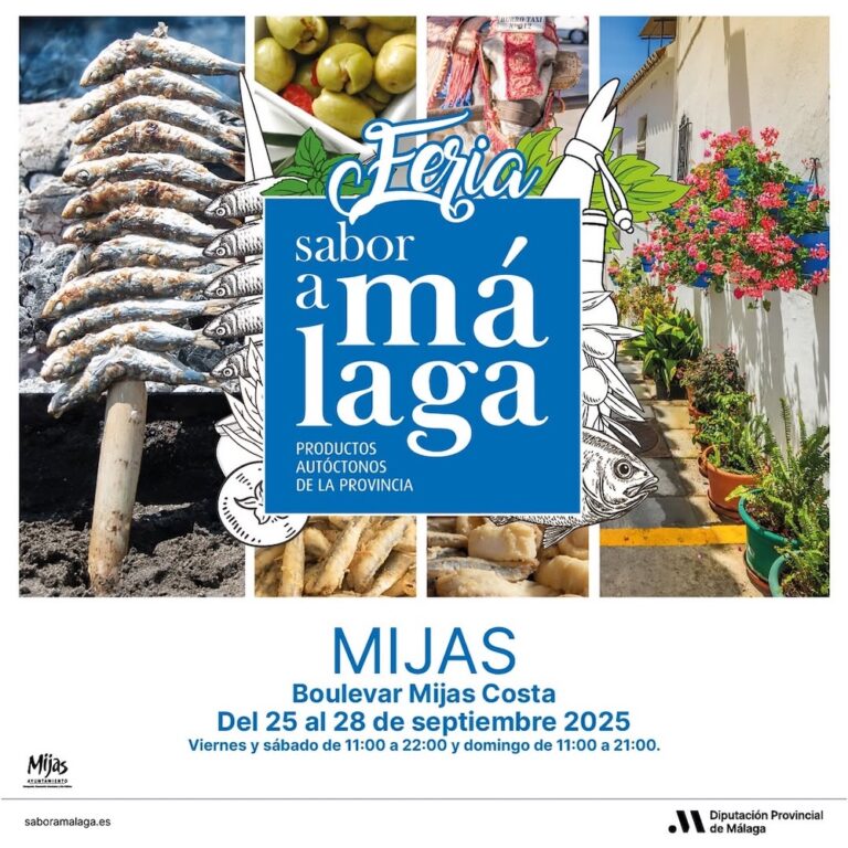 Mijas: «Sabor a Málaga» i La Cala 26.–28. september Mijas: «Sabor a Málaga» i La Cala 26.–28. september