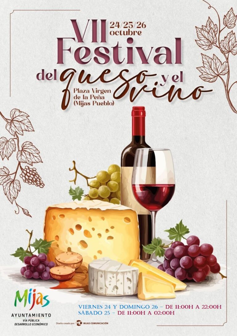 Oktober-festival dedikert vin og ost i Mijas