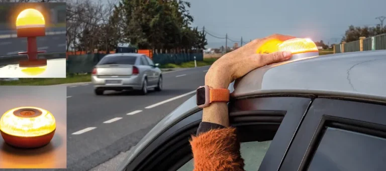 Varsel-lampe erstatter trekanten i trafikken