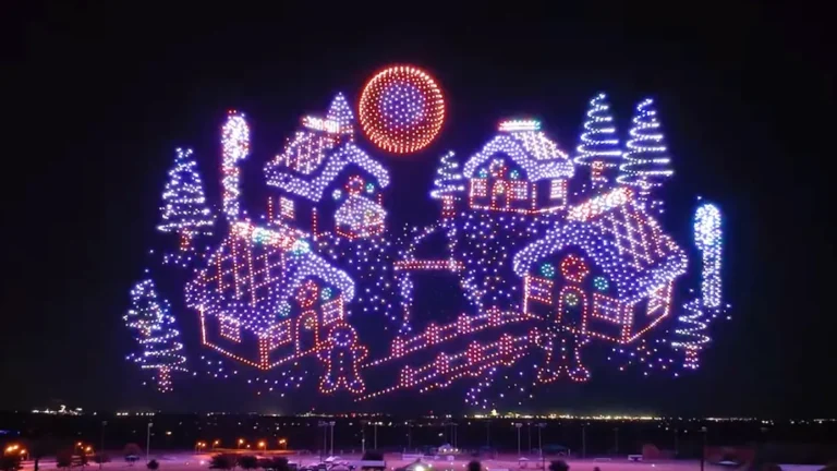 Drone-show i Torrevieja 21. desember