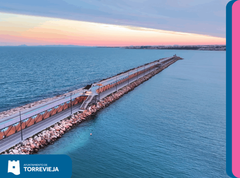 Torrevieja åpner Levante-moloen frem til fyret igjen etter oppussing