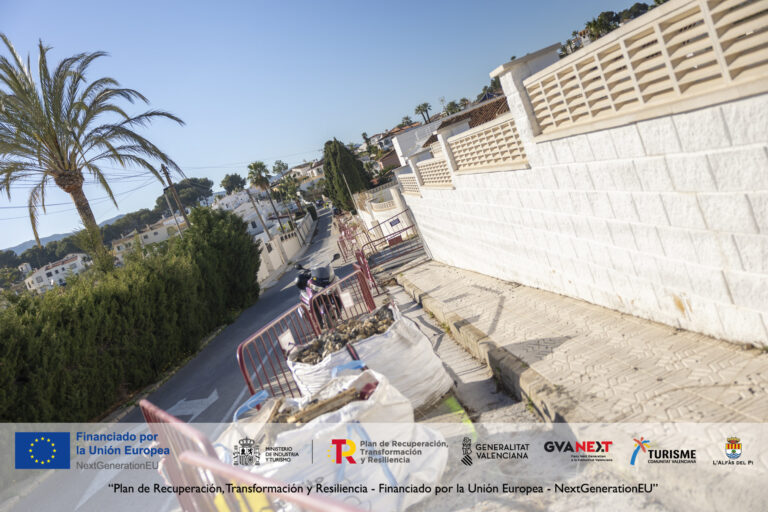 Bedre belysning på Foya Blanca i Alfaz