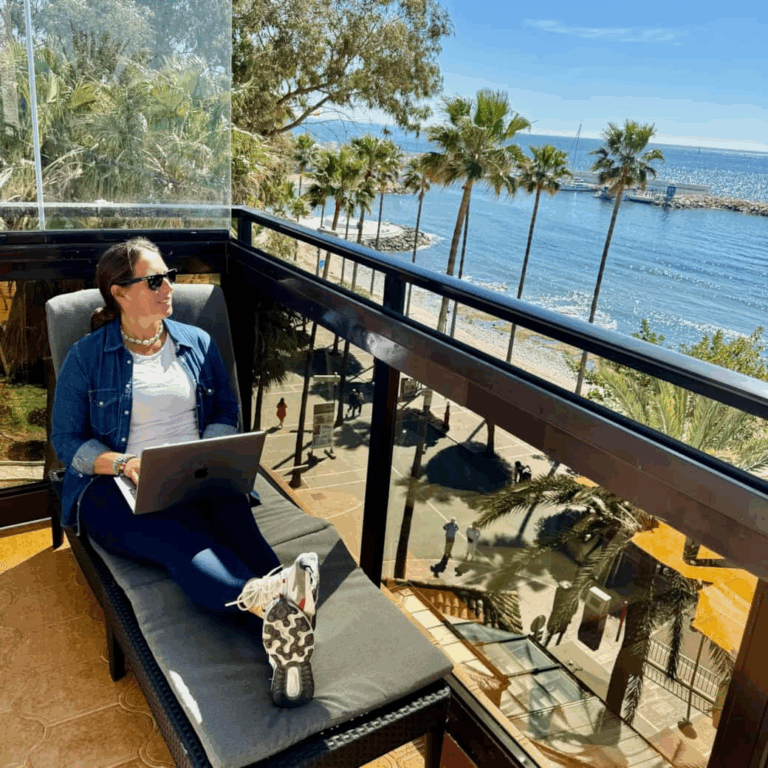 Den digitale livsstilen til fjernarbeidere som bor i Spania