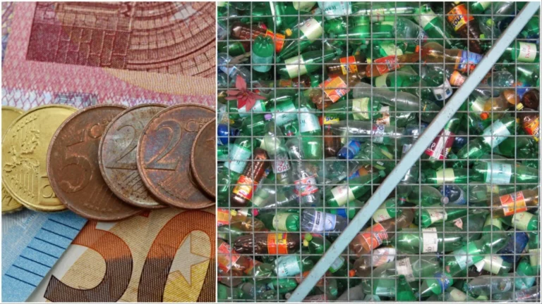 Innfører pant på plastflasker
