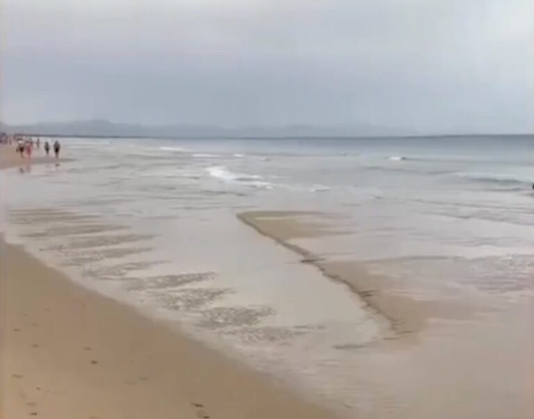 Farling sjøfenomen førte til badeforbud i Torrevieja