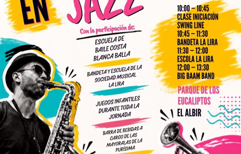 Jazz ved strandkanten: Big Baam Band inntar Albir søndag